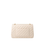 L-QUILTING One shoulder bag - Beige