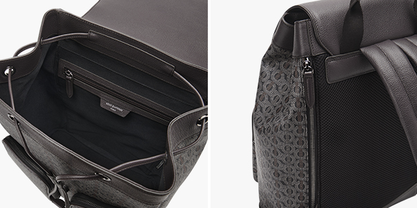 (NEW) LEPONT Mens Backpack MS1MG01BR